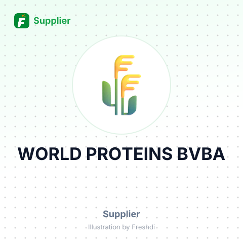 WORLD PROTEINS BVBA – summary card, no photo uploaded yet