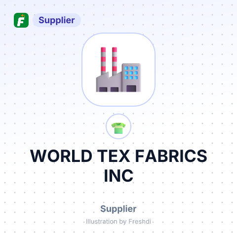 WORLD TEX FABRICS INC – summary card, no photo uploaded yet