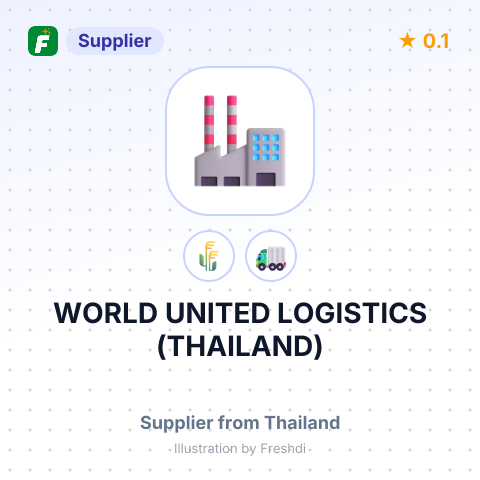 WORLD UNITED LOGISTICS (THAILAND) – summary card, no photo uploaded yet