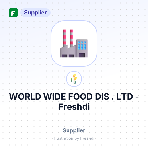 WORLD WIDE FOOD DIS . LTD – summary card, no photo uploaded yet