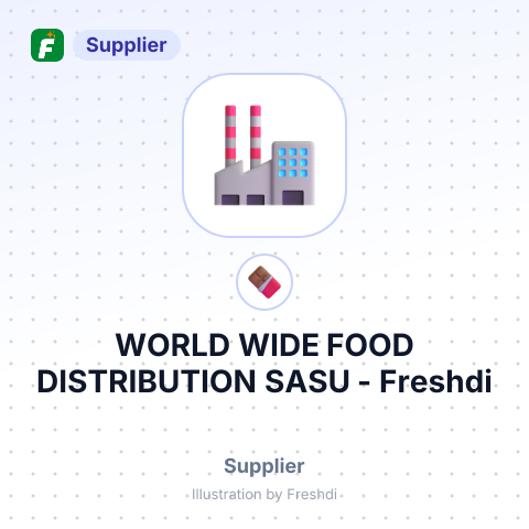 WORLD WIDE FOOD DISTRIBUTION SASU – summary card, no photo uploaded yet