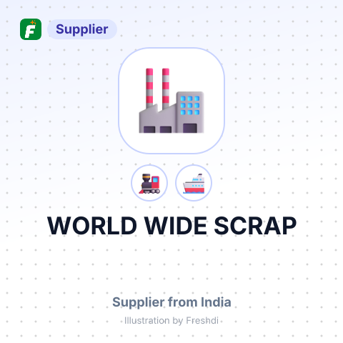 WORLD WIDE SCRAP – summary card, no photo uploaded yet