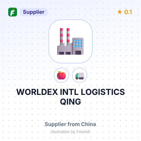 WORLDEX INTL LOGISTICS QING – summary card, no photo uploaded yet