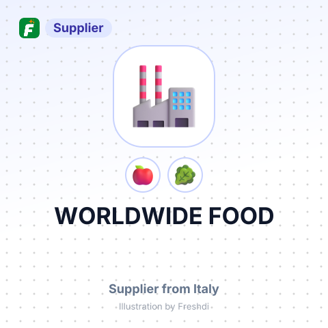 WORLDWIDE FOOD – summary card, no photo uploaded yet