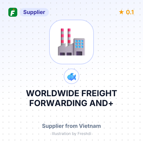 WORLDWIDE FREIGHT FORWARDING AND+ – summary card, no photo uploaded yet