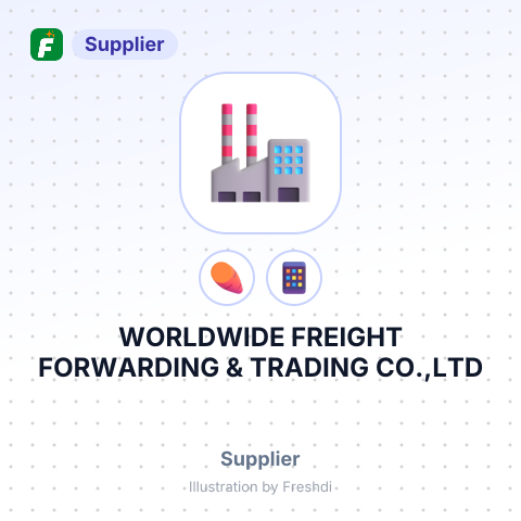 WORLDWIDE FREIGHT FORWARDING & TRADING CO.,LTD – summary card, no photo uploaded yet