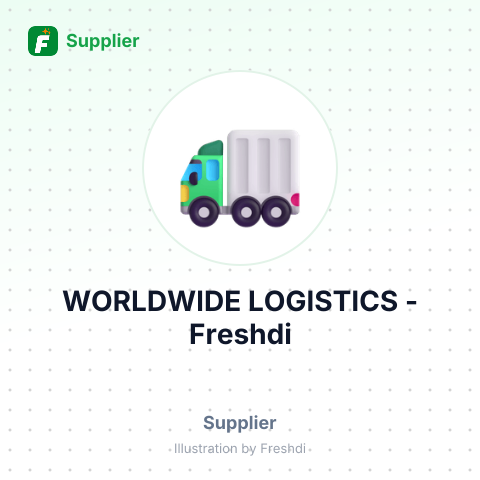 WORLDWIDE LOGISTICS – summary card, no photo uploaded yet