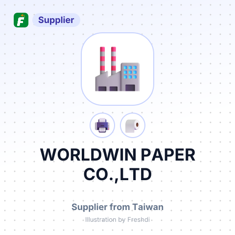WORLDWIN PAPER CO.,LTD – summary card, no photo uploaded yet