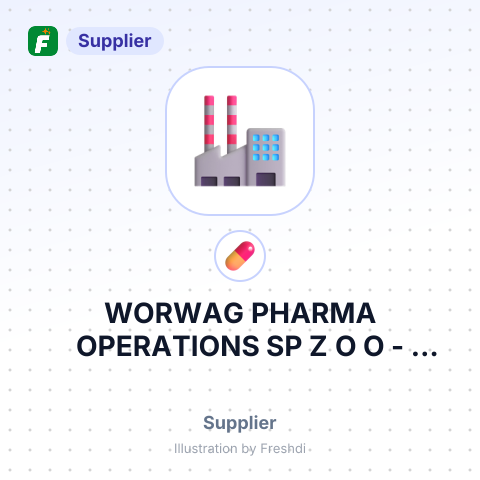 WORWAG PHARMA OPERATIONS SP Z O O – summary card, no photo uploaded yet
