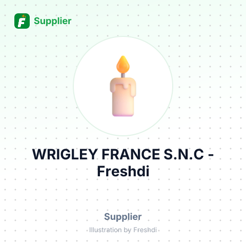 WRIGLEY FRANCE S.N.C – summary card, no photo uploaded yet