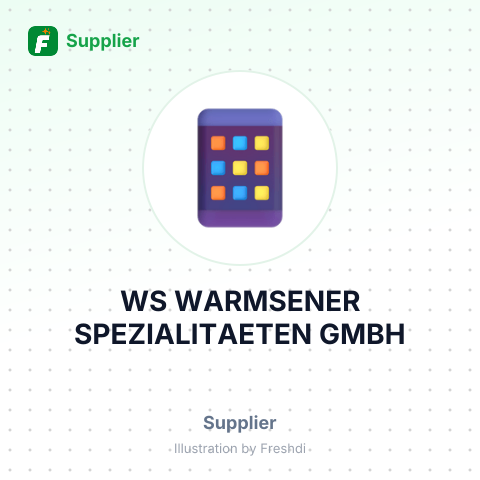 WS WARMSENER SPEZIALITAETEN GMBH – summary card, no photo uploaded yet