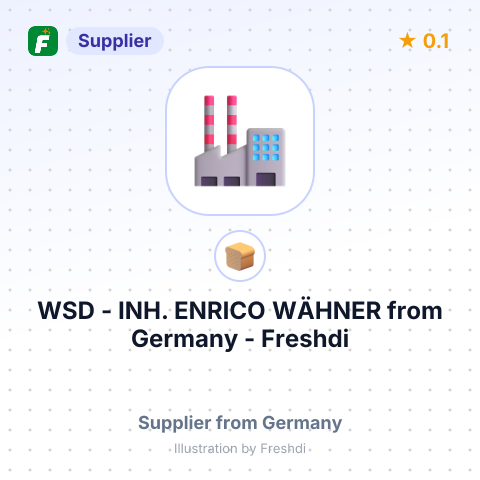 WSD - INH. ENRICO WÄHNER – summary card, no photo uploaded yet