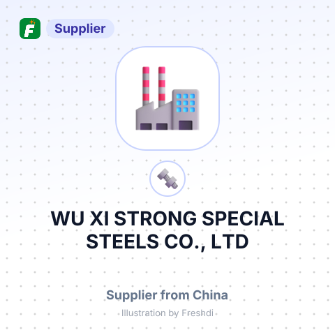 WU XI STRONG SPECIAL STEELS CO., LTD – summary card, no photo uploaded yet
