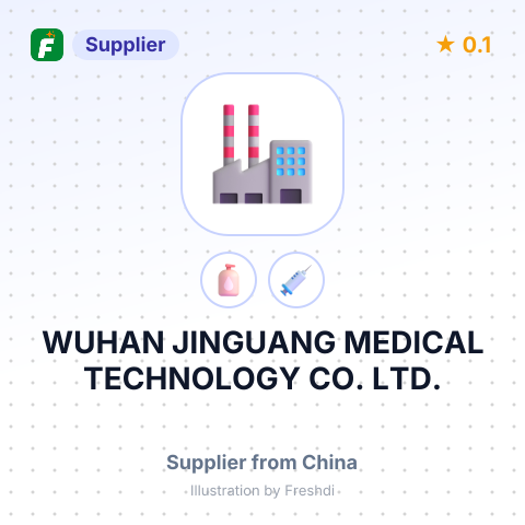 WUHAN JINGUANG MEDICAL TECHNOLOGY CO., LTD. – summary card, no photo uploaded yet