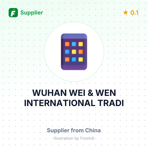 WUHAN WEI & WEN INTERNATIONAL TRADI – summary card, no photo uploaded yet