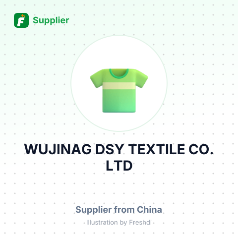 WUJINAG DSY TEXTILE CO., LTD – summary card, no photo uploaded yet