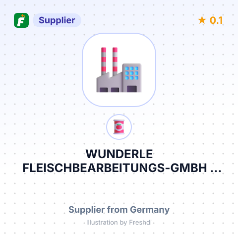WUNDERLE FLEISCHBEARBEITUNGS-GMBH – summary card, no photo uploaded yet
