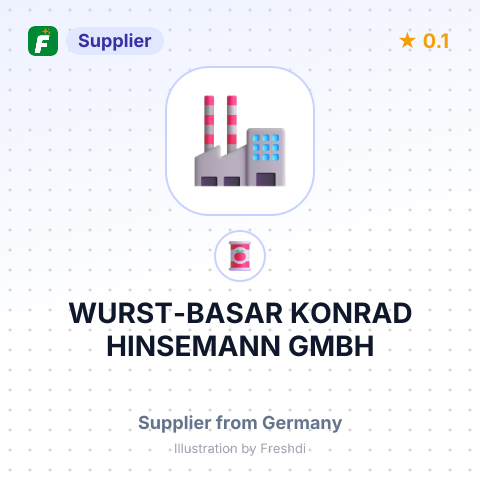WURST-BASAR KONRAD HINSEMANN GMBH – summary card, no photo uploaded yet