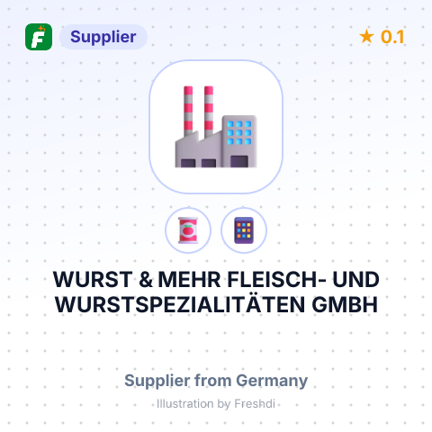 WURST & MEHR FLEISCH- UND WURSTSPEZIALITÄTEN GMBH – summary card, no photo uploaded yet
