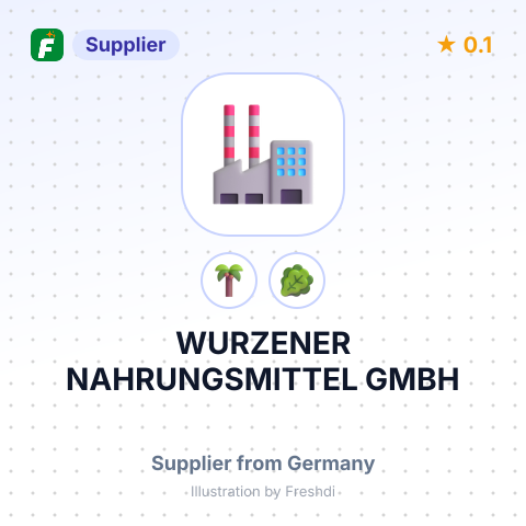 WURZENER NAHRUNGSMITTEL GMBH – summary card, no photo uploaded yet