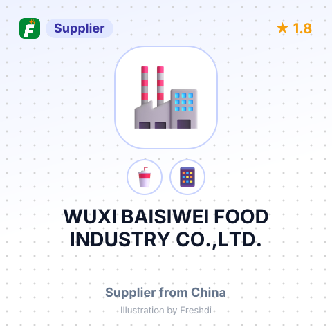 WUXI BAISIWEI FOOD INDUSTRY CO.,LTD. – summary card, no photo uploaded yet