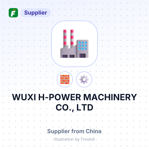 WUXI H-POWER MACHINERY CO., LTD – summary card, no photo uploaded yet