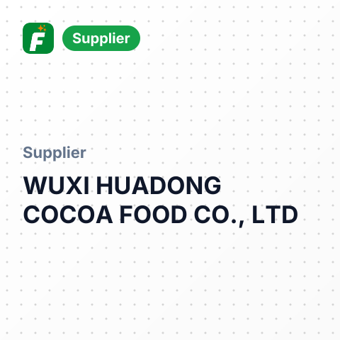 WUXI HUADONG COCOA FOOD CO., LTD – summary card, no photo uploaded yet