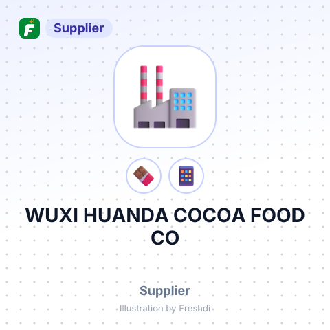 WUXI HUANDA COCOA FOOD CO – summary card, no photo uploaded yet