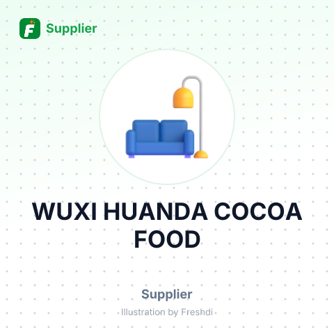 WUXI HUANDA COCOA FOOD – summary card, no photo uploaded yet