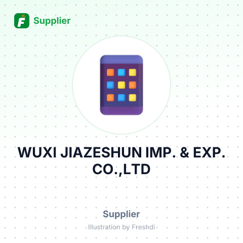 WUXI JIAZESHUN IMP. & EXP. CO.,LTD – summary card, no photo uploaded yet