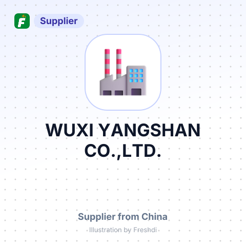 WUXI YANGSHAN CO.,LTD. – summary card, no photo uploaded yet