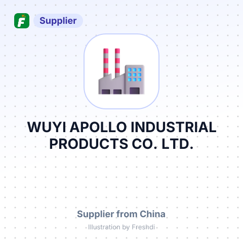 WUYI APOLLO INDUSTRIAL PRODUCTS CO.,LTD. – summary card, no photo uploaded yet