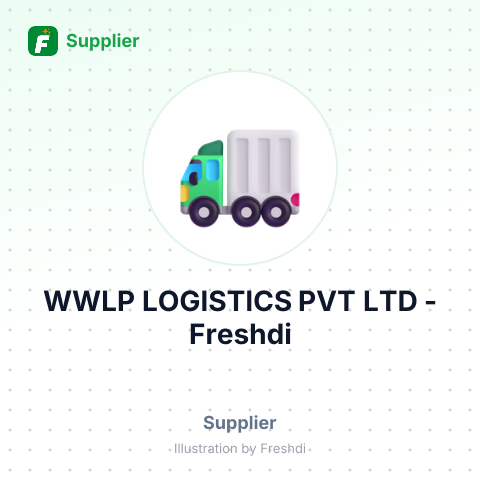 WWLP LOGISTICS PVT LTD – summary card, no photo uploaded yet