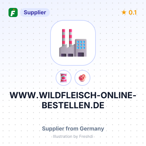 WWW.WILDFLEISCH-ONLINE-BESTELLEN.DE – summary card, no photo uploaded yet