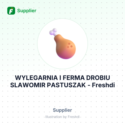 WYLEGARNIA I FERMA DROBIU SLAWOMIR PASTUSZAK – summary card, no photo uploaded yet
