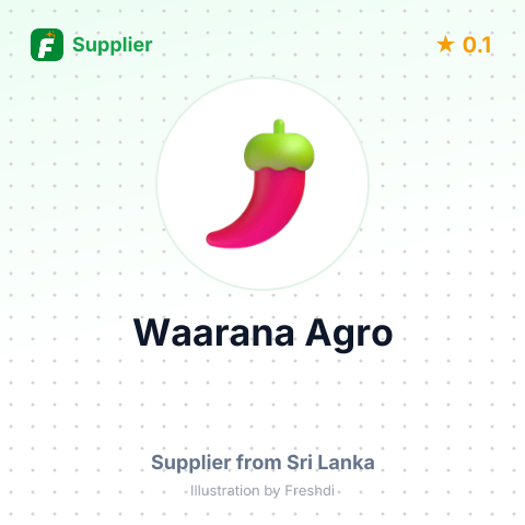 Waarana Agro  – summary card, no photo uploaded yet