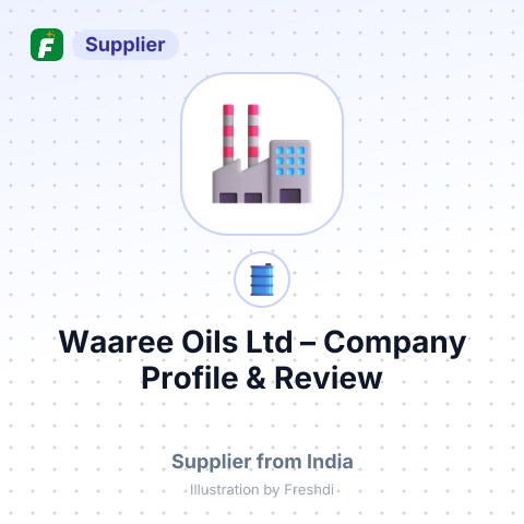 Waaree Oils Ltd – summary card, no photo uploaded yet