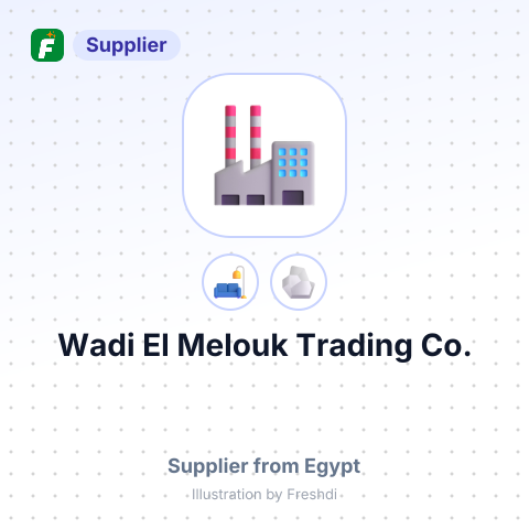 Wadi El Melouk Trading Co. – summary card, no photo uploaded yet