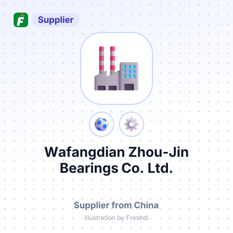 Wafangdian Zhou-Jin Bearings Co., Ltd. – summary card, no photo uploaded yet