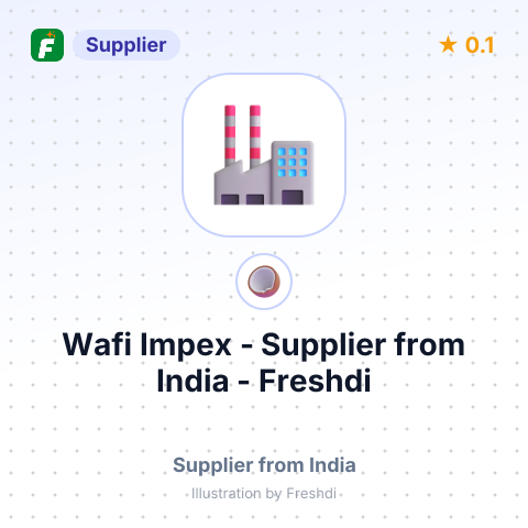 Wafi Impex  – summary card, no photo uploaded yet