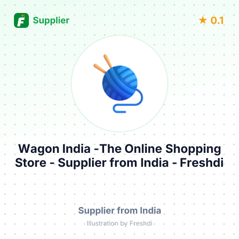 Wagon India -The Online Shopping Store  – summary card, no photo uploaded yet