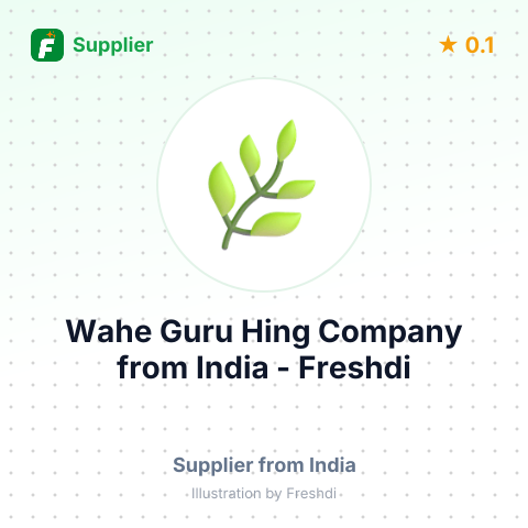 Wahe Guru Hing Company  – summary card, no photo uploaded yet