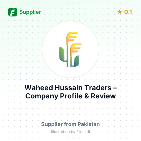 Waheed Hussain Traders – summary card, no photo uploaded yet