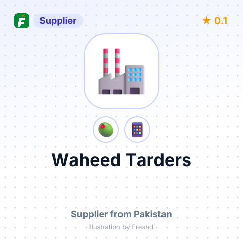 Waheed Tarders  – summary card, no photo uploaded yet