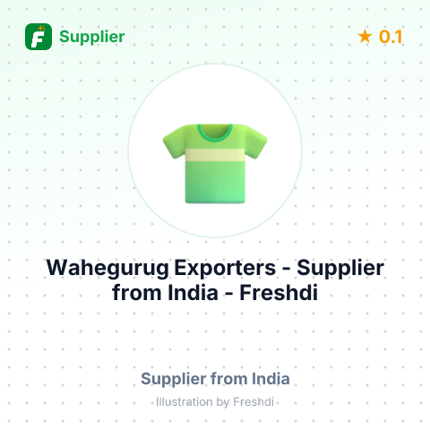 Wahegurug Exporters  – summary card, no photo uploaded yet