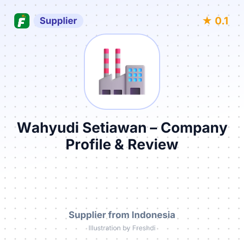 Wahyudi Setiawan – summary card, no photo uploaded yet