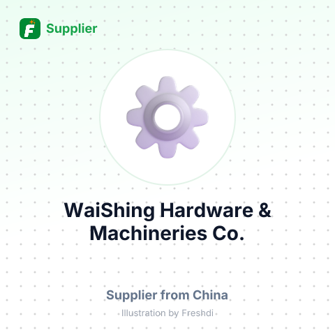 WaiShing Hardware & Machineries Co. – summary card, no photo uploaded yet