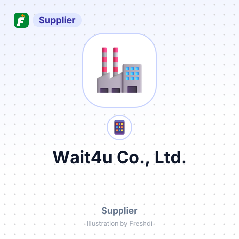 Wait4u Co., Ltd. – summary card, no photo uploaded yet