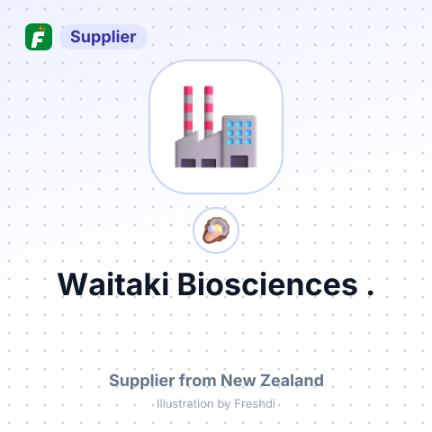 Waitaki Biosciences . – summary card, no photo uploaded yet