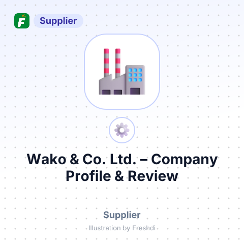 Wako & Co., Ltd. – summary card, no photo uploaded yet